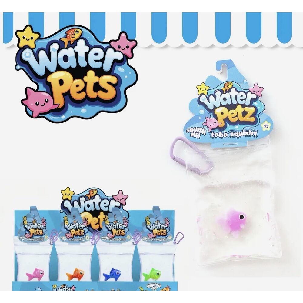 2x Taba Water Pets Bags Slime Squeeze Squishy Toy Viral